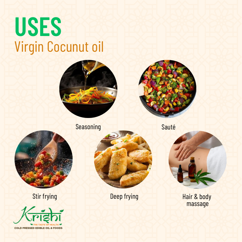 Virgin coconut oil